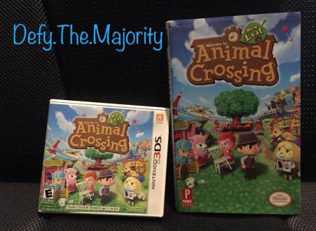 Animal Crossing New Leaf Design Book Nintendo 3DS Japanese Game